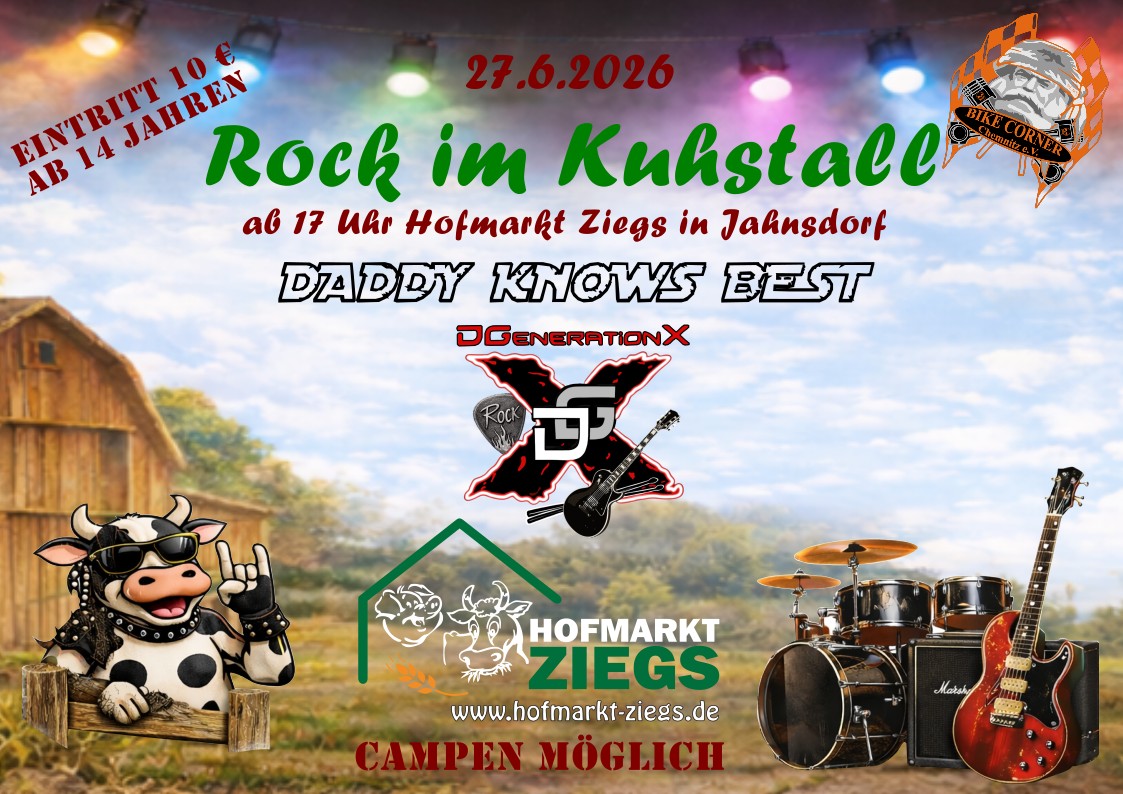 Flyer Rock im Kuhstall 2026